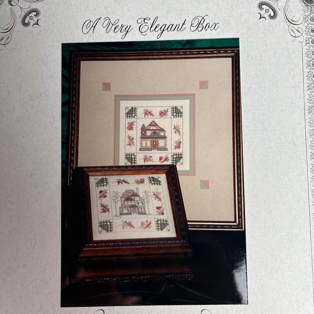Elegant Designs Elizabeth Angus A Very Elegant Box Cross‎ Stitch Pattern